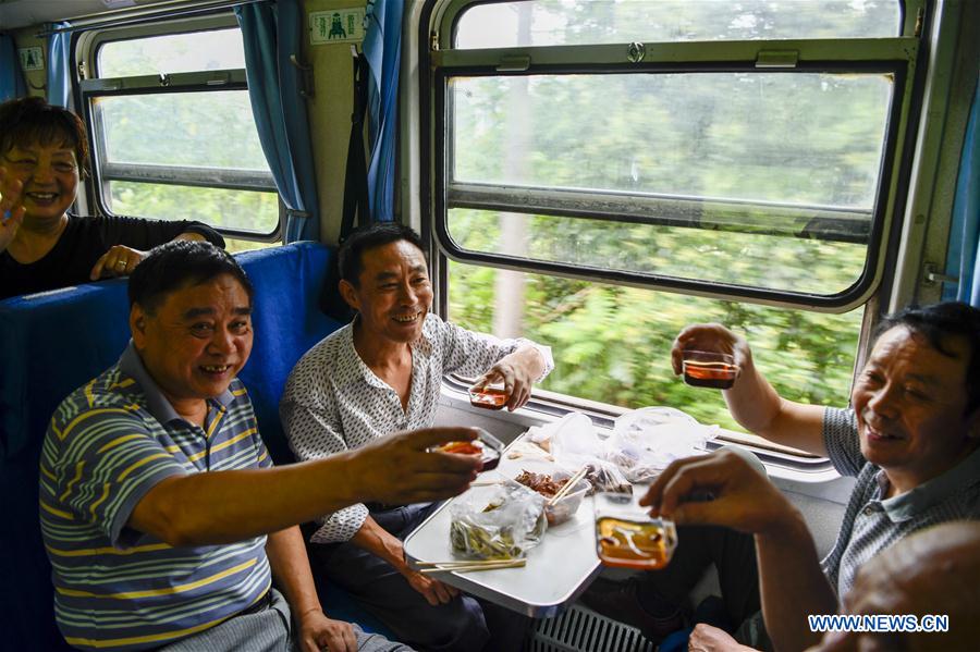 CHINA-CHONGQING-RAILWAY-GREEN TRAIN (CN)