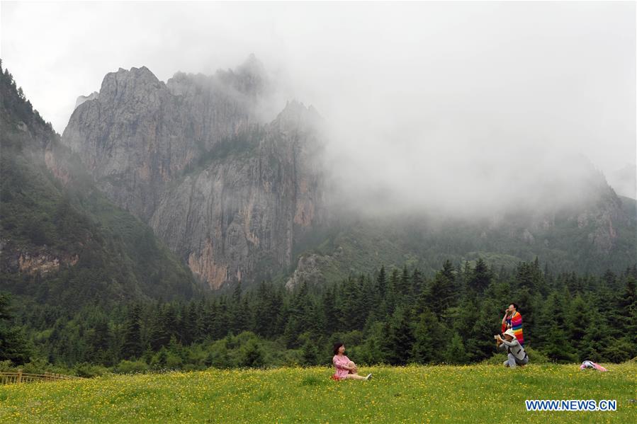 CHINA-GANSU-ZHAGANA-SCENERY (CN)