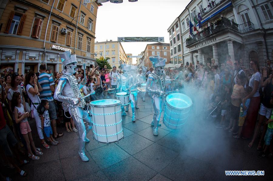 CROATIA-RIJEKA-TOBOGAN FESTIVAL