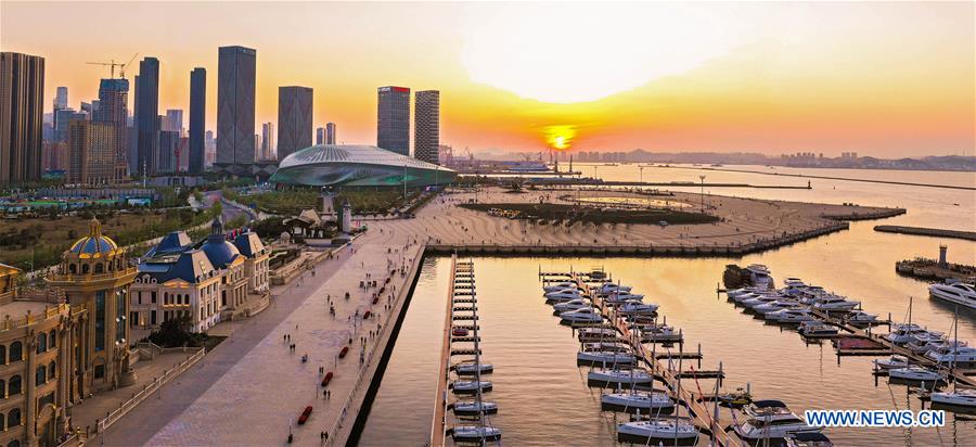 #CHINA-LIAONING-DALIAN-SUMMER DAVOS FORUM-CITYSCAPE (CN)