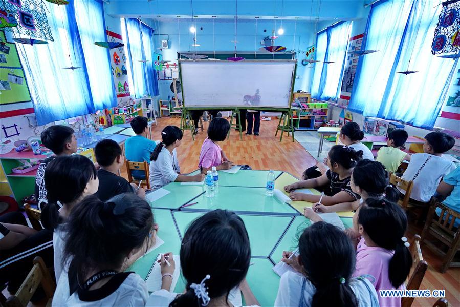 CHINA-HEBEI-SUMMER CLASS-SHADOW PUPPET (CN)