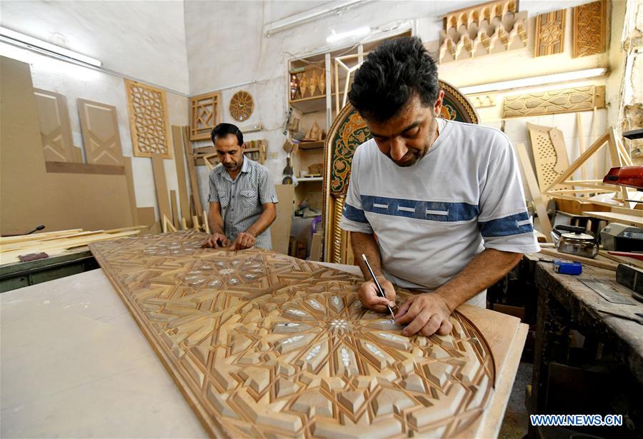 SYRIA-DAMASCUS-CRAFTS