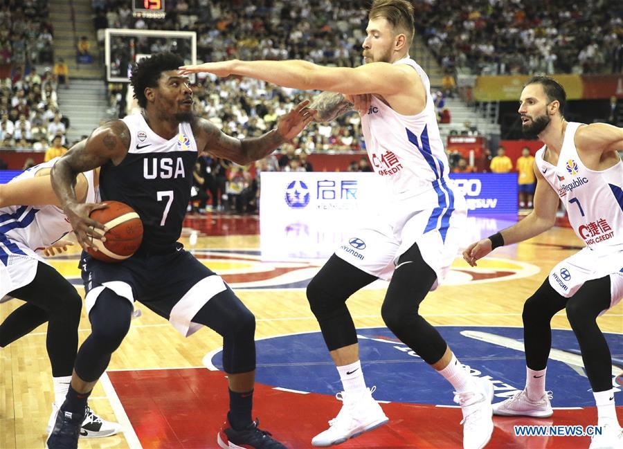 (SP)CHINA-SHANGHAI-BASKETBALL-FIBA WORLD CUP-GROUP E-UNITED STATES VS CZECH REPUBLIC (CN)