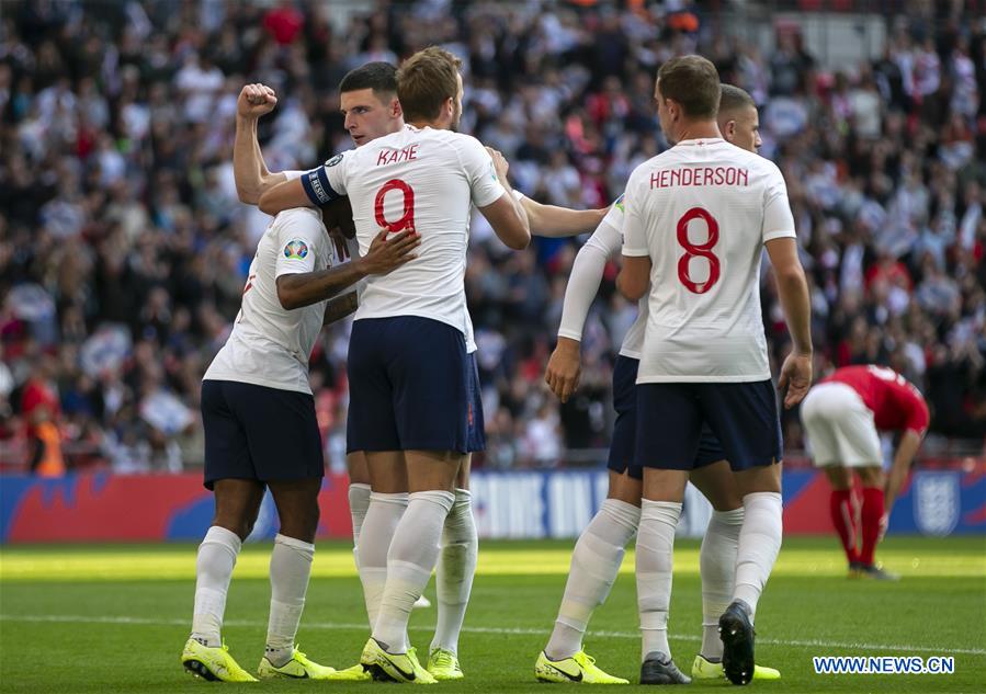 (SP)BRITAIN-LONDON-FOOTBALL-UEFA EURO 2020 QUALIFYING-GROUP A-ENGLAND VS BULGARIA