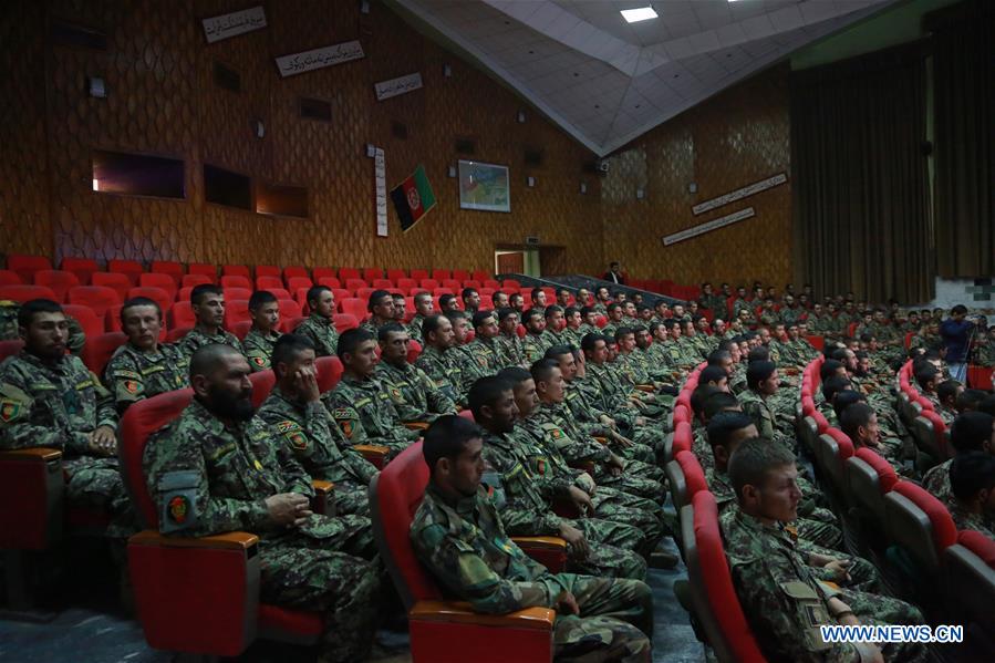 AFGHANISTAN-KABUL-ARMY-GRADUATION CEREMONY