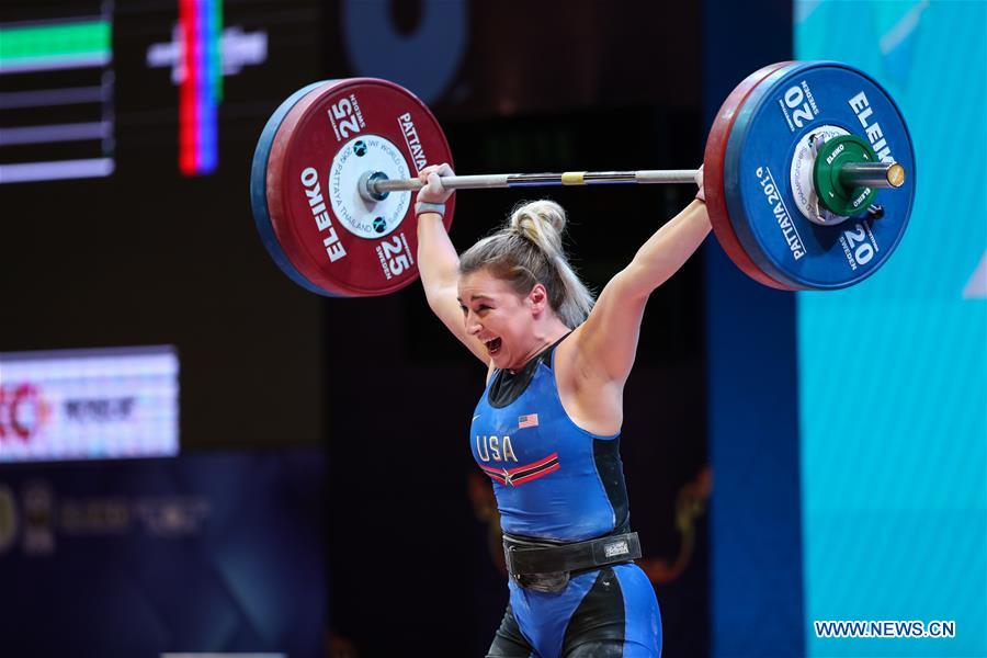 (SP)THAILAND-PATTAYA-WEIGHTLIFTING CHAMPIONSHIPS-WOMEN'S 71KG