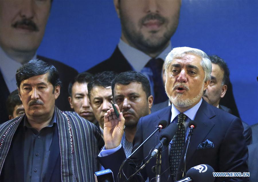 AFGHANISTAN-KABUL-ABDULLAH ABDULLAH-PRESS CONFERENCE