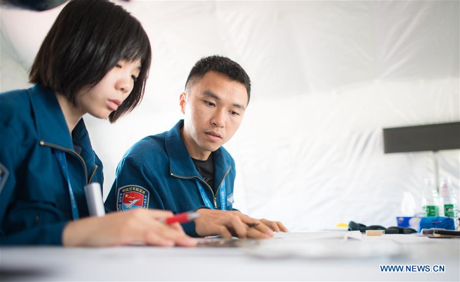 (SP)CHINA-WUHAN-7TH MILITARY WORLD GAMES-AERONAUTICAL PENTATHLON-FLYING CONTEST    