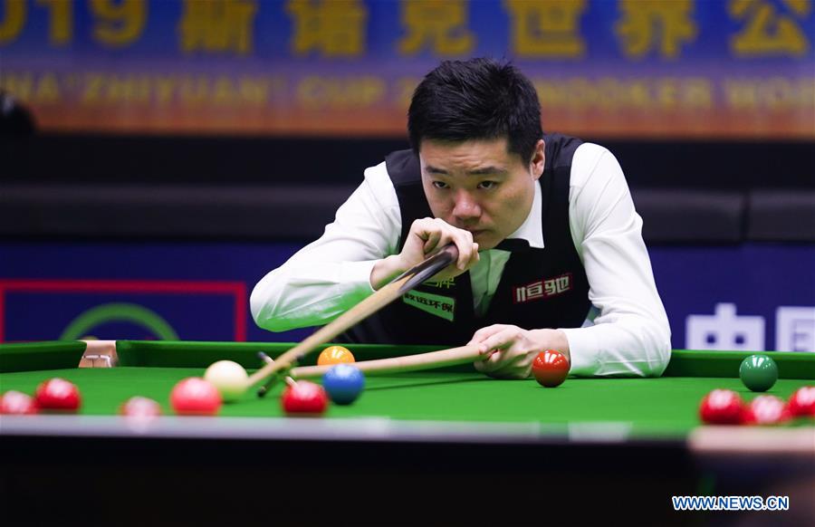 (SP)CHINA-YUSHAN-SNOOKER-WORLD OPEN(CN)