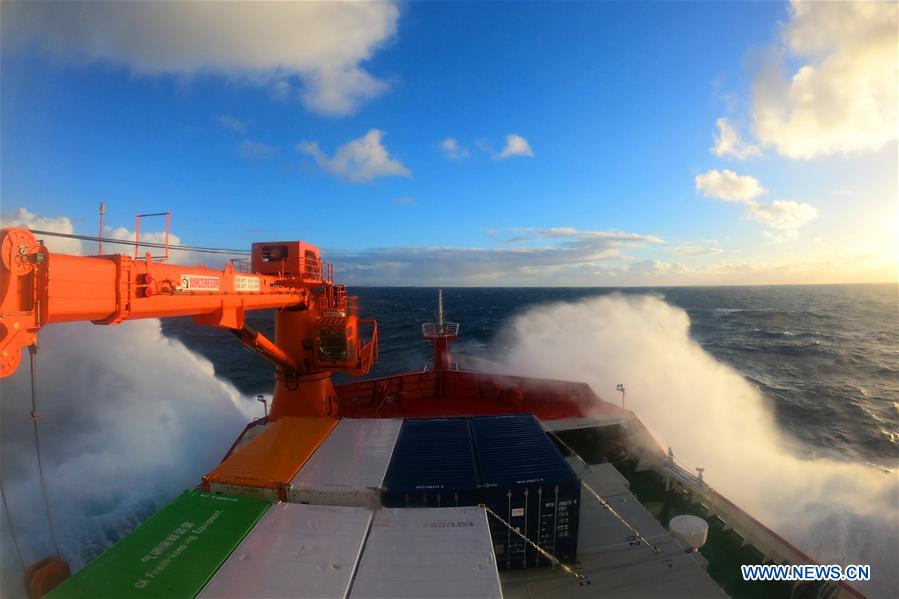 (EyesonSci) CHINA-XUELONG 2-ANTARCTIC RESEARCH EXPEDITION-WESTERLIES