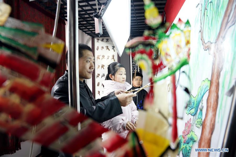 CHINA-HEBEI-QIAN'AN-SHADOW PUPPET-INHERITOR (CN)