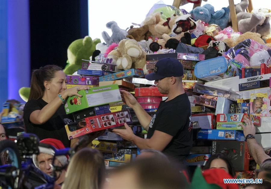 CANADA-VANCOUVER-CHRISTMAS WISH BREAKFAST-TOY-DONATION