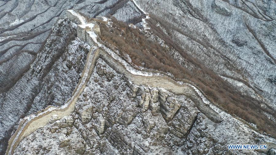 CHINA-BEIJING-JIANKOU GREAT WALL-SNOW SCENERY (CN)