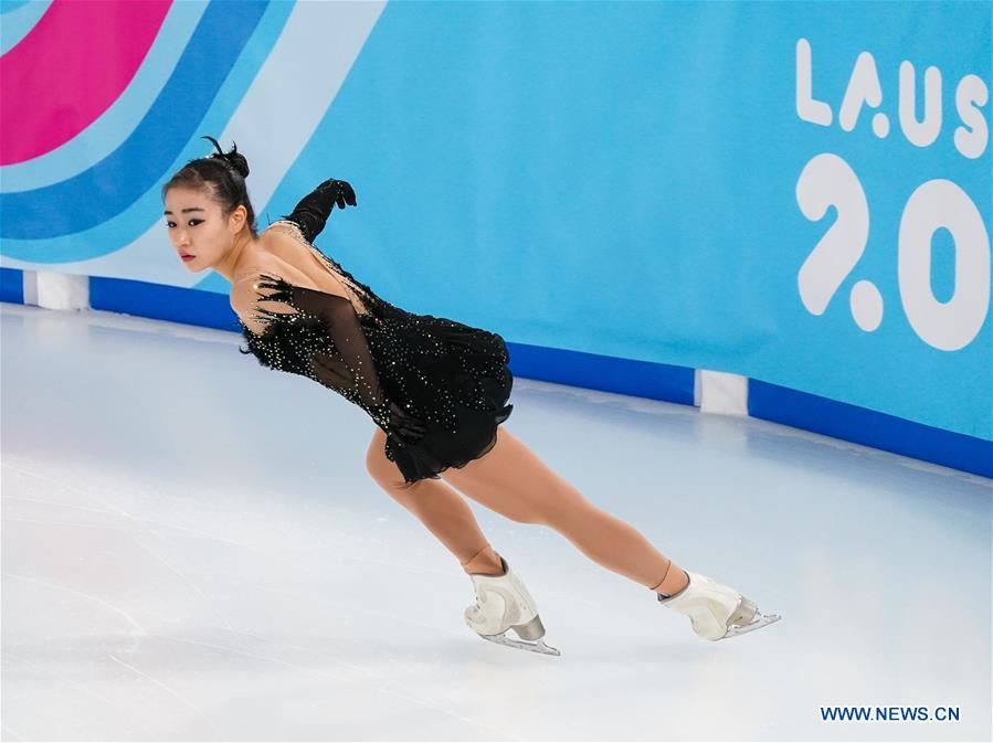 (SP)SWITZERLAND-LAUSANNE-WINTER YOG-FIGURE SKATING-WOMEN'S SINGLES SKATING