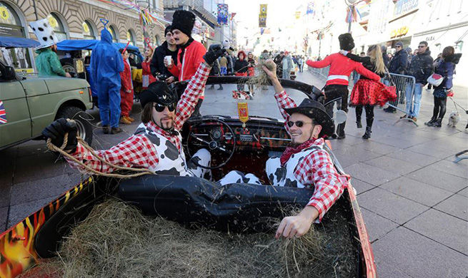 International Rijeka Carnival held in Croatia