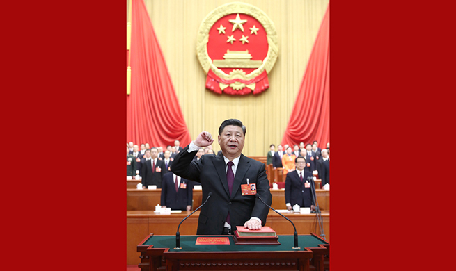 Chinese president takes oath of allegiance to Constitution for first time