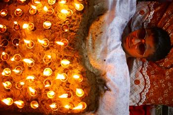 Dashain Festival celebrated in Bhaktapur, Nepal