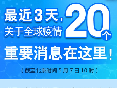 【图解】最近3天，关于全球疫情20个重要消息在这里！